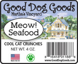 Front Side of Meow! Seafood Cat Treats