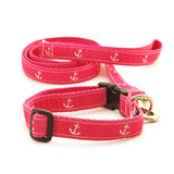 Anchor on Pink (Leashes)