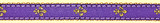 Fleur De Lis on Purple II (Collars & Martingales)