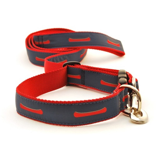 Canoe -- Red on Navy (Harnesses) 