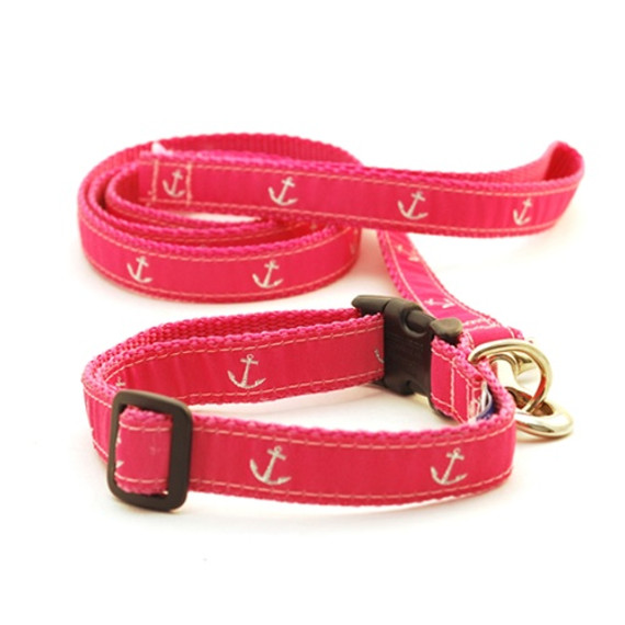 Anchor on Pink (Wide Harness)