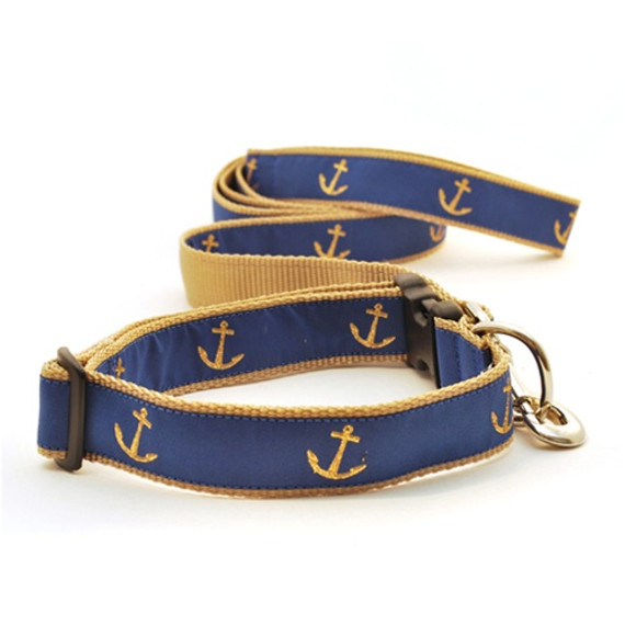 Anchor on Blue (Leashes)