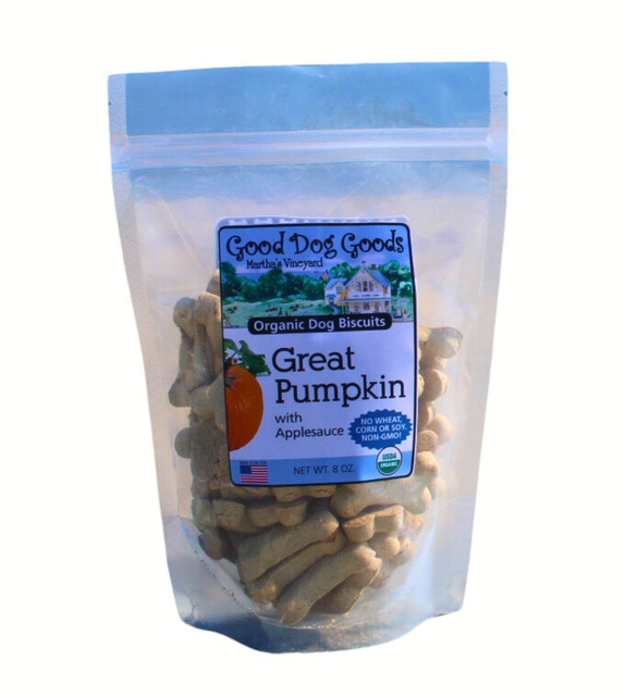 Great Pumpkin Organic Dog Biscuits and Treats