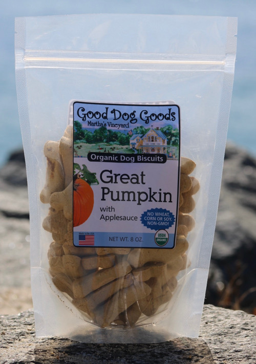 Great Pumpkin Organic Dog Biscuits and Treats