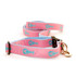 Lobster--Pink on Light Blue (Toy Harness)
