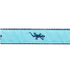 Gecko -- Navy on Light Teal