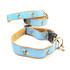 Bumble Bee on Sky Blue (Wide Harness)