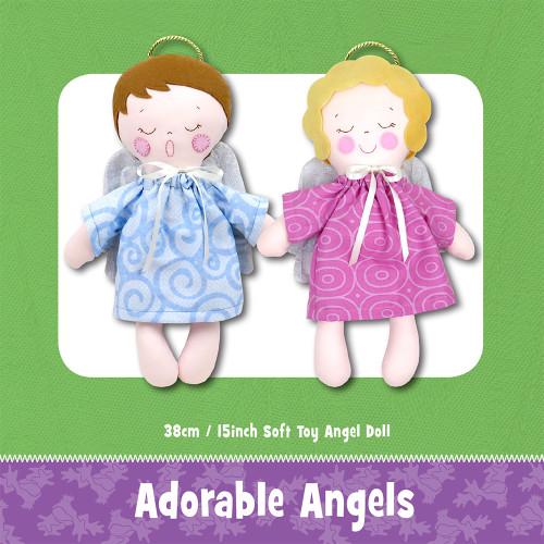 Adorable Angel Soft Toy Sewing Pattern