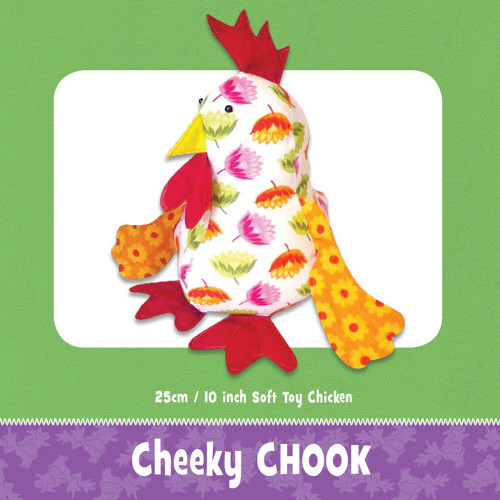 Cheeky Chook Soft Toy Sewing Pattern