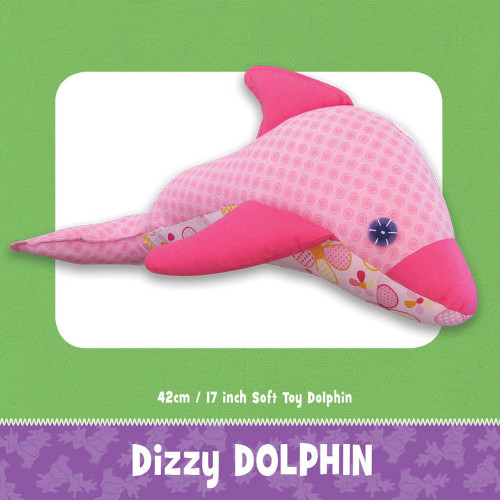 Dizzy Dolphin Soft Toy Sewing Pattern