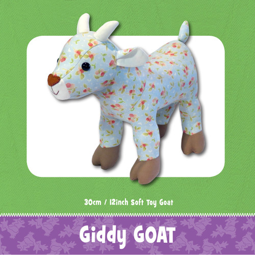 Giddy Goat Soft Toy Sewing Pattern