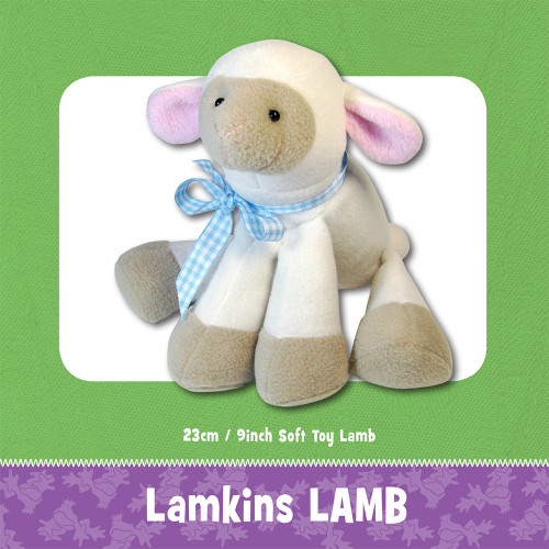 Lamkins Lamb Soft Toy Sewing Pattern