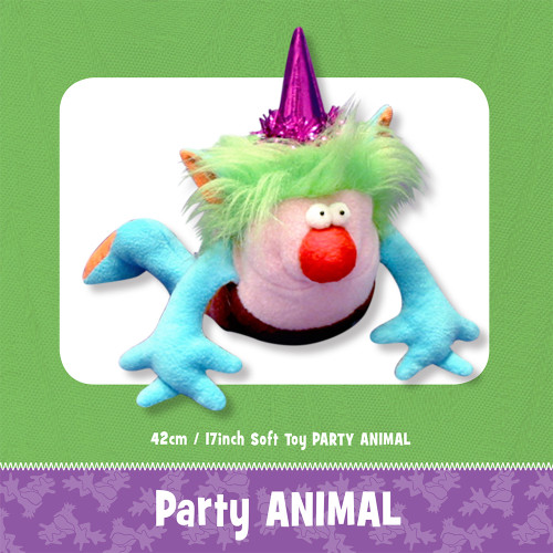 Party Animals Soft Toy Sewing Pattern