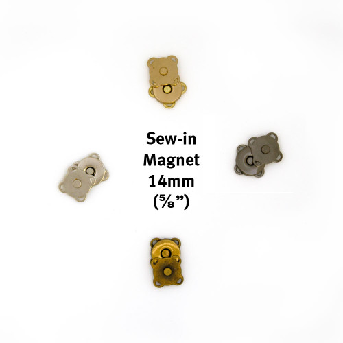 Sew-in Magnet 14mm (5/8") 1pk