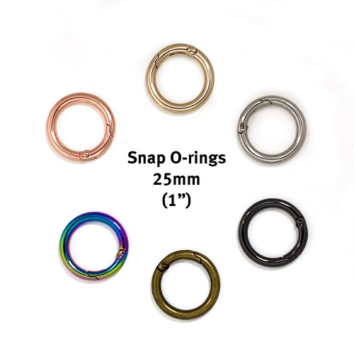 Snap O-ring 25mm (1") 2pk