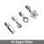 #5 Non-Locking Zipper Slider Silver