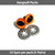 Toy Eyes Cat - 15mm Luminous Orange - 10pk (5 pairs)