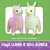 Lloyd Llama and Alice Alpaca Soft Toy Sewing Pattern