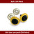 Toy Eyes Crystal - 21mm Yellow - Bulk 100 Pack (50 pairs)