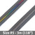 #5 Zipper Tape 3m (118") B&W Stripe #5 Zipper Tape 3m (118") B&W Stripe