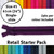 YKK #5 Bag Zipper 61cm (24") Single-Slide Retail Starter Pack