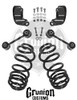 Hummer H2 5" Rear Drop Coil Springs