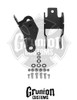 Chevy Silverado 1500 2014-2016 Crew Cab 2/4 Lowering Kit McGaughys 34100