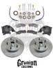 Chevy Biscayne 1958 Front Disc Brake Brackets McGaughys 63200