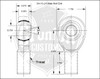 3/4-16 Panhard Bar Kit CHROMOLY Rod End Heim Joint Weld In Bung .120 & Jam Nuts