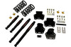 1997-2004 Dodge Dakota (V6 only) 2" F/4" R drop W/ Nitro Drop II Shocks