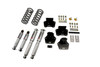 1987-1996 Dodge Dakota (Std Cab, V8) 2" F/4" R drop W/ Street Performance Shocks