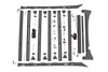 Roof Rack | FR 40 Inch Single Row BLK LED | Ford F-150 (19-20)