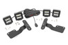 LED Light | Ditch Mount | Dual 2" Black Pairs | Spot | Subaru Forester (14-18)