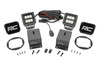 LED Light | Fog Mount | 2" Black Pair | Flood | Subaru Forester (14-18)