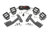 LED Light | Ditch Mount | Dual 2" Black Pairs | Flood | Toyota Tundra (14-21)