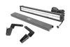 LED Light | Bumper Mount | 30" Chrome Dual Row | White DRL | Toyota FJ Cruiser (07-14)