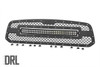 Mesh Grille | 30" Dual Row LED | Black | White DRL | Ram 1500 (13-18 & Classic)