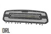 Mesh Grille | 30" Dual Row LED | Black | Amber DRL | Ram 1500 (13-18 & Classic)