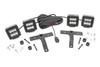 Jeep Quad LED Light Pod Kit  - Black Series (18-21 JL / 20-21 Gladiator)
