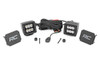 LED Light | Cowl Mnt | 2" Black Pair | Jeep Gladiator JT (20-22)/Wrangler JL (18-22)
