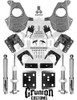 GMC Sierra 1500 2014-2016 Single Cab 3/5 - 4/6 Lowering Kit McGaughys 34170