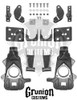 Dodge Ram 1500 2006-2008 Single Cab 2/4.5 Lowering Kit McGaughys 44014