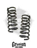 Dodge Ram 1500 2009-2016 Crew Cab Front 2" Drop Coil Springs McGaughys 44061