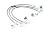Jeep Front & Rear Stainless Steel Brake Lines | 4-6in Lifts (XJ/YJ/TJ)
