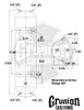 Viair 2.5 Gallon Air Tank 150 PSI 6 - 1/4" NPT Ports 91025