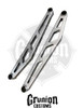 Chevy Silverado GMC Sierra 1500 1999-2018 Silver Boxed Compression Struts McGaughys 50115