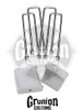 GMC Sierra 3500 Dually 2002-2010 2WD Diesel 7-9" Lift Kit Silver McGaughys 52001