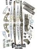 Dodge Ram 2500 2019-2023 4WD Diesel 10" Lift Kit 4 Link Kit McGaughys 54422