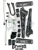 Dodge Ram 3500 2019-2023 4WD Leaf Spring Rear 4" Lift Kit McGaughys 54407