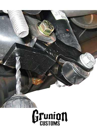 Chevy Silverado 1500 2007-2016 Crew Cab Rear Shock Extenders McGaughys 34044